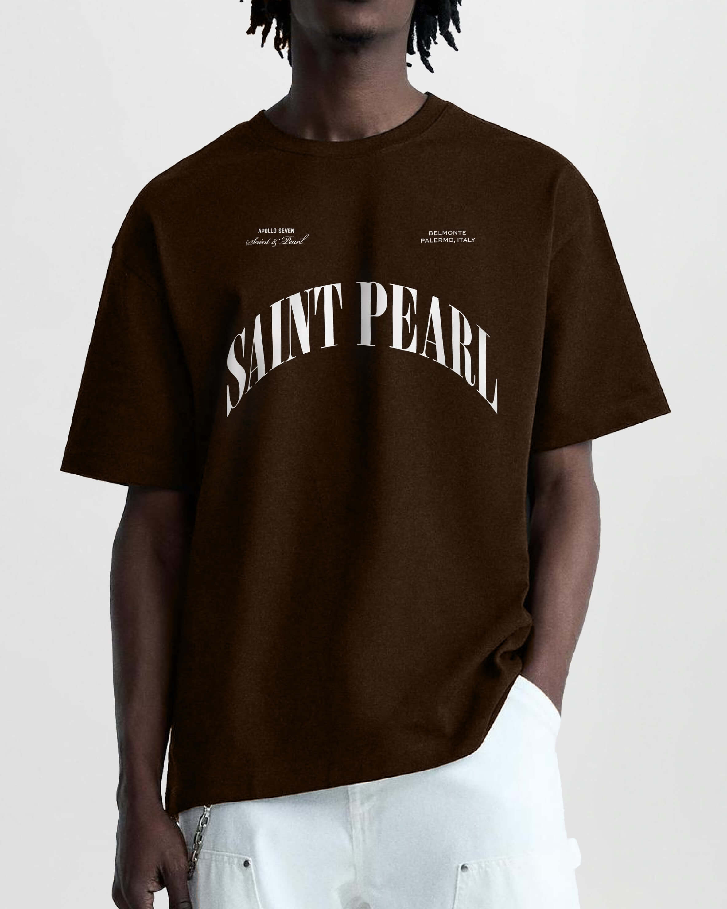 Saint Pearl Tee - Brown