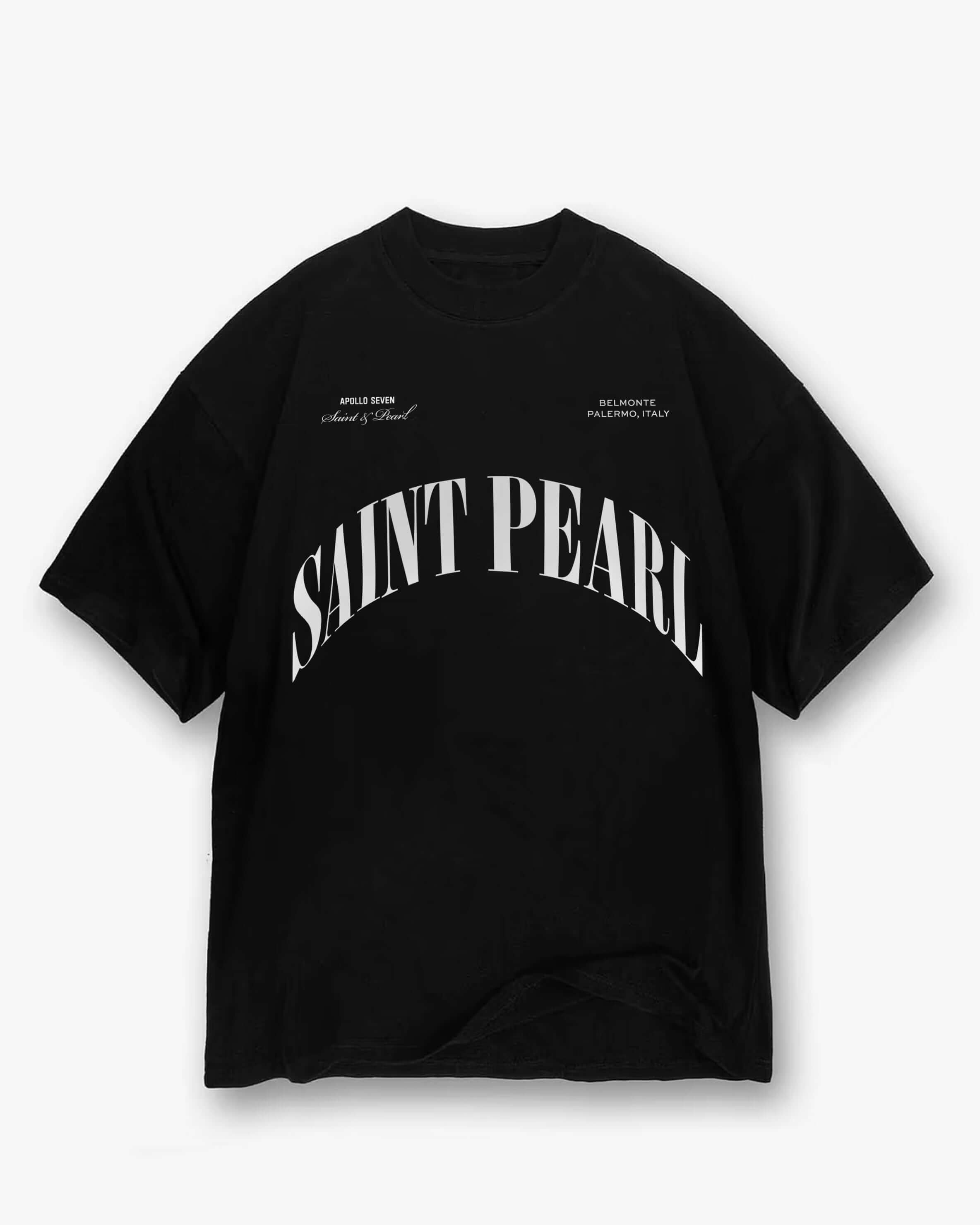 Saint Pearl Tee - Ultra Black