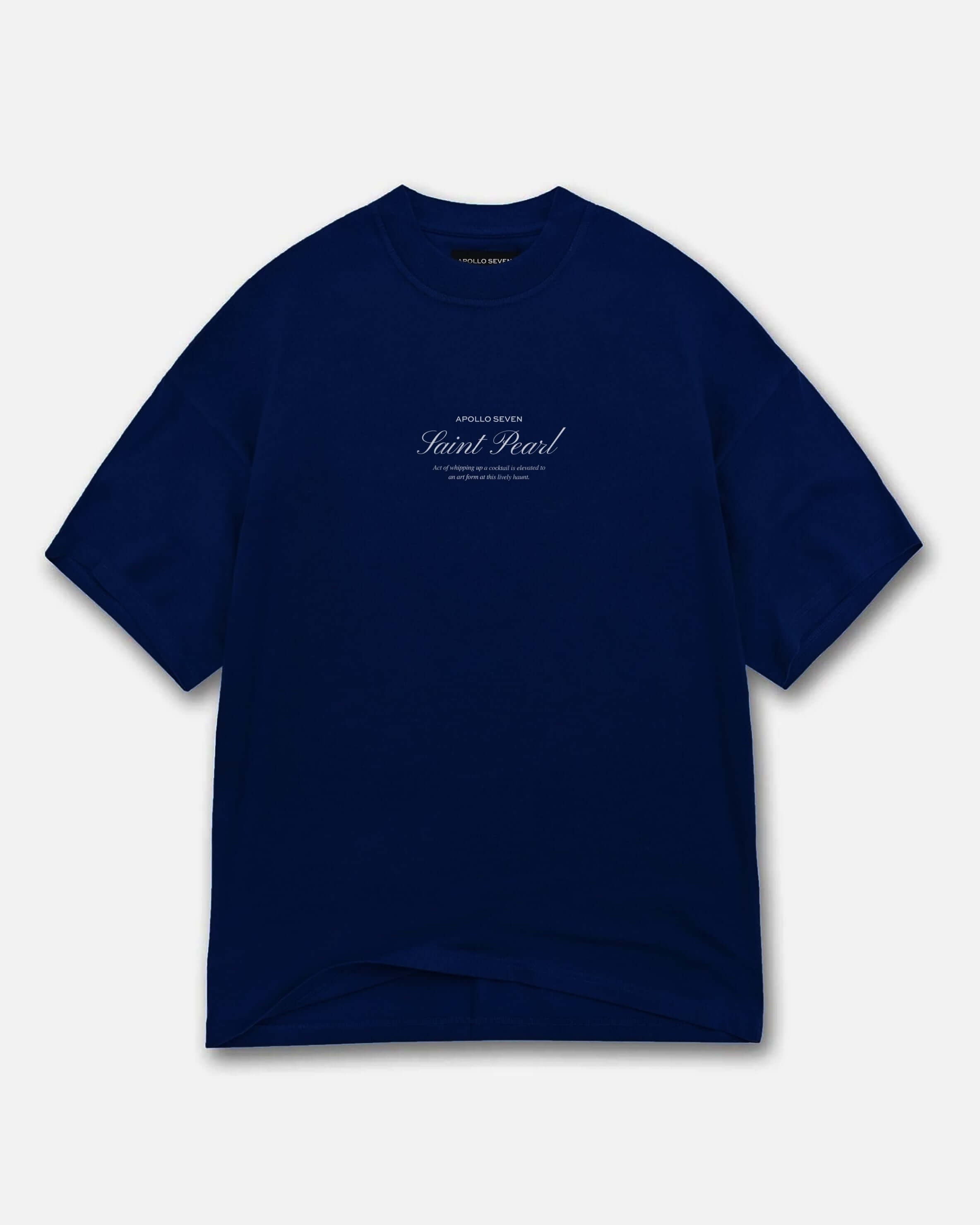 The Seasons Tee - Navy Blue