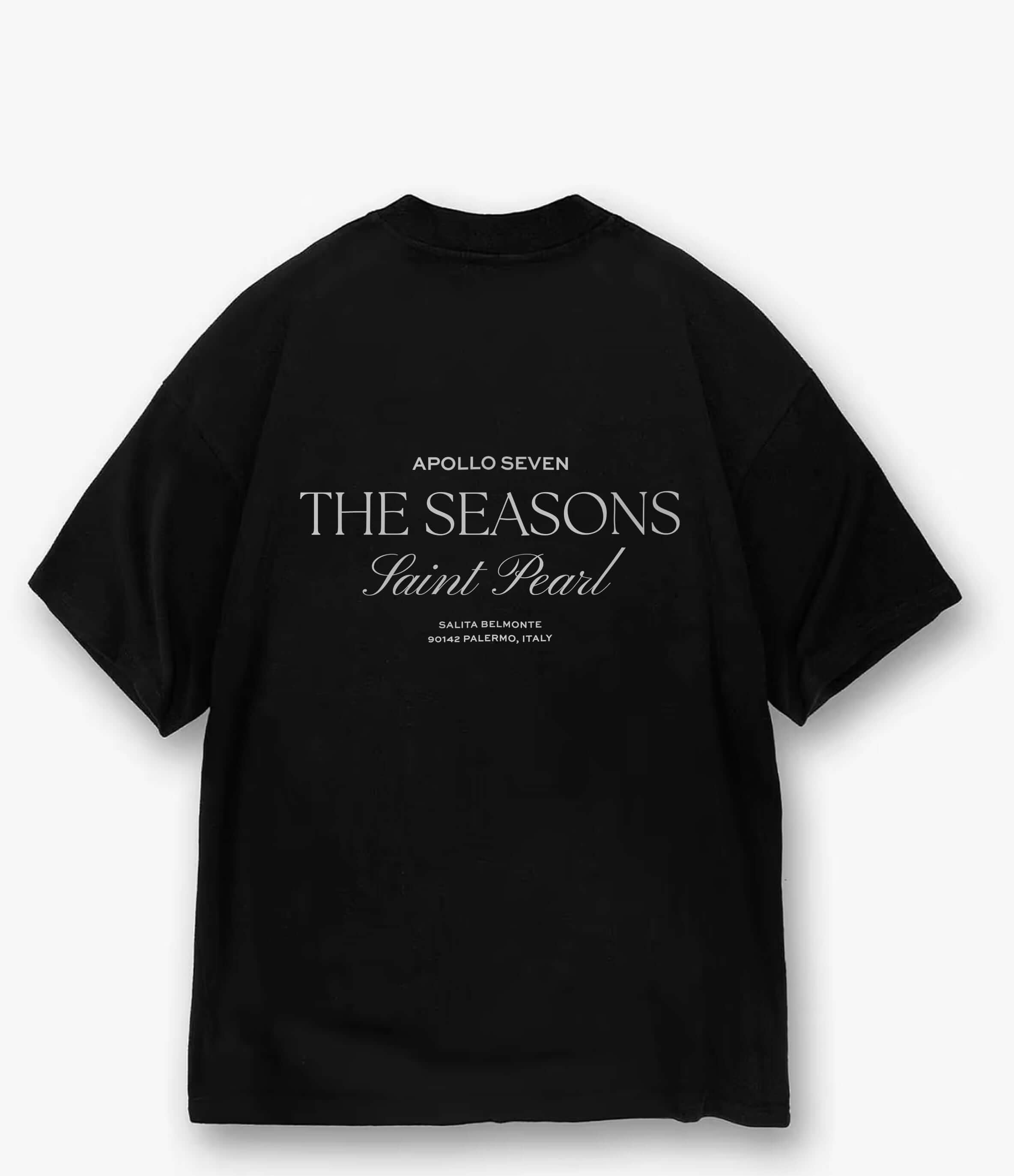 The Seasons Tee - Ultra Black