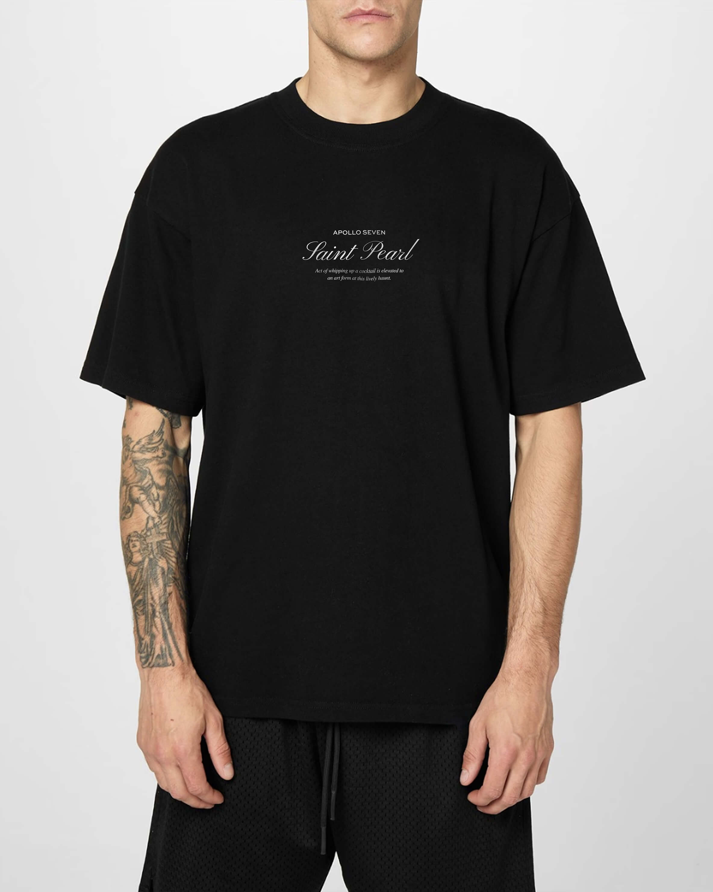 The Seasons Tee - Ultra Black