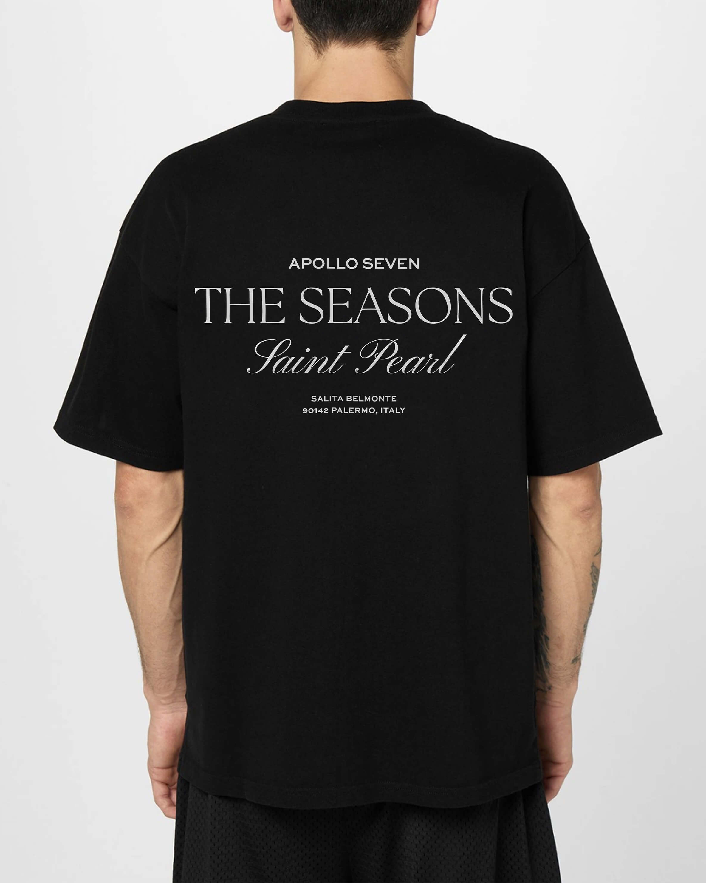 The Seasons Tee - Ultra Black