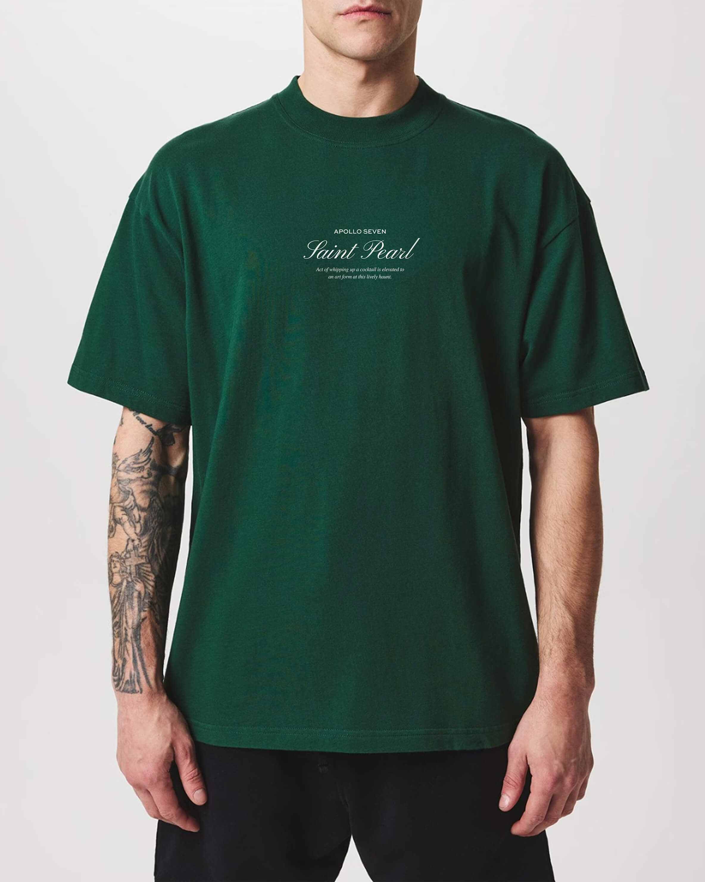 The Seasons Tee - Alpine Green