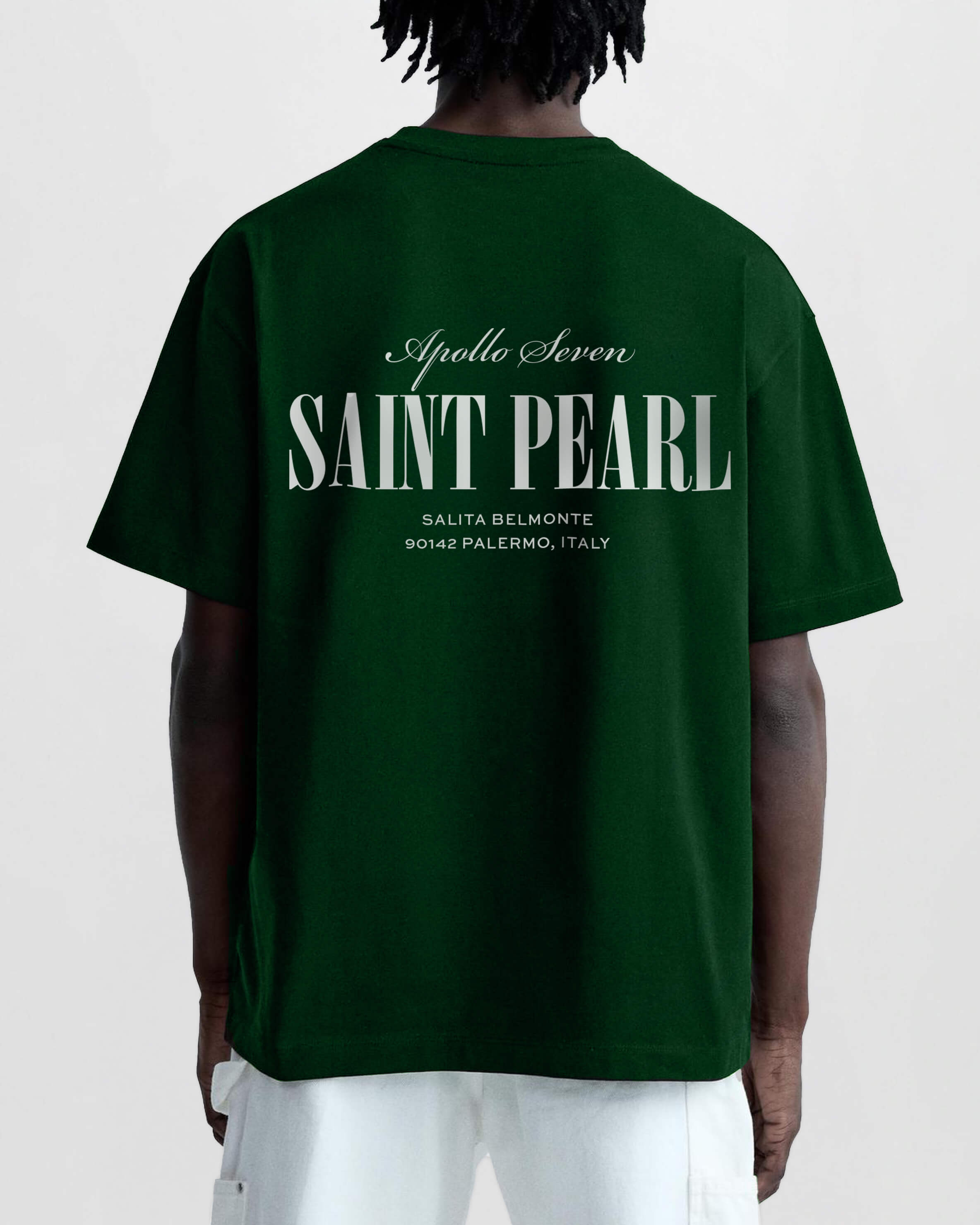 Saint Pearl Tee - Alpine Green